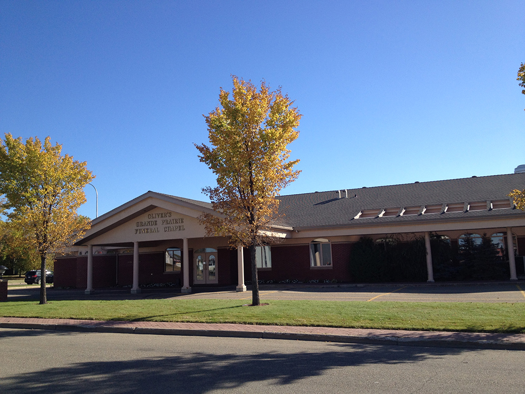 Our Heritage Oliver's Funeral Home Grande Prairie Funeral Home