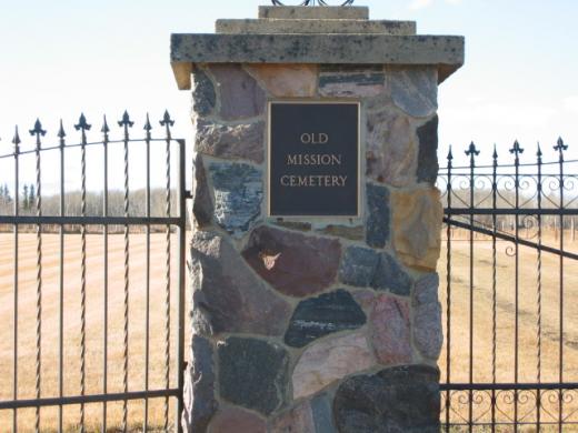 Old Mission Cemetery gate