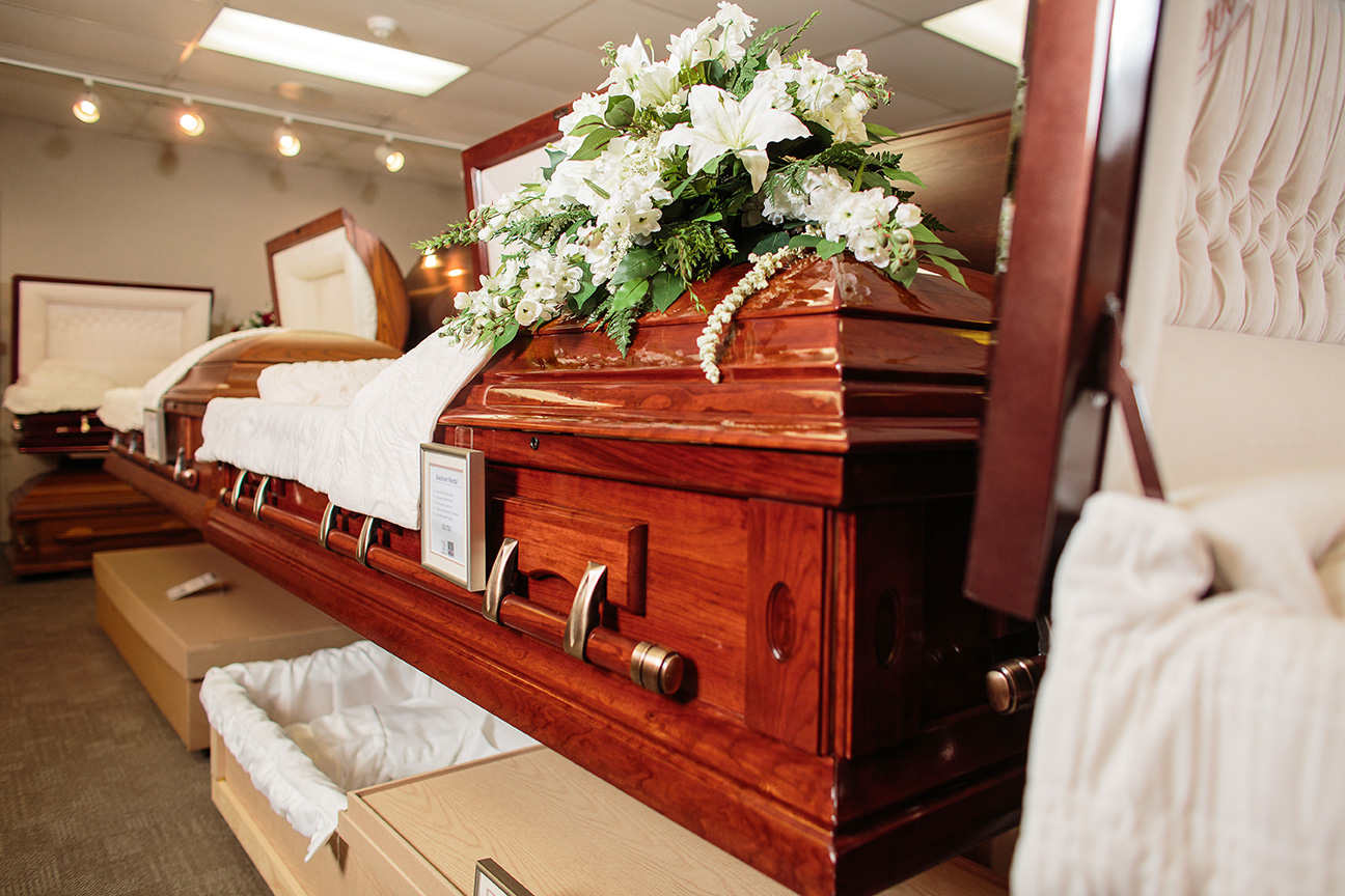 Caskets Oliver's Funeral Home Grande Prairie Funeral Home