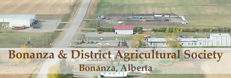 Bonanza Community Hall Building in Bonanza Alberta exterior photo of building