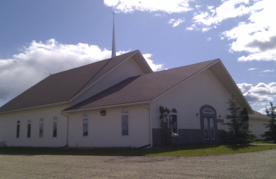Bezanson Community Church, exterior of building