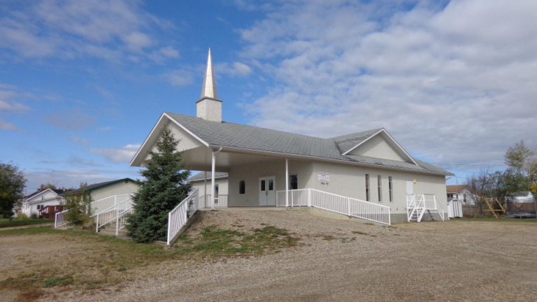 Christian Reformed Church exterior of building, located in La Glace