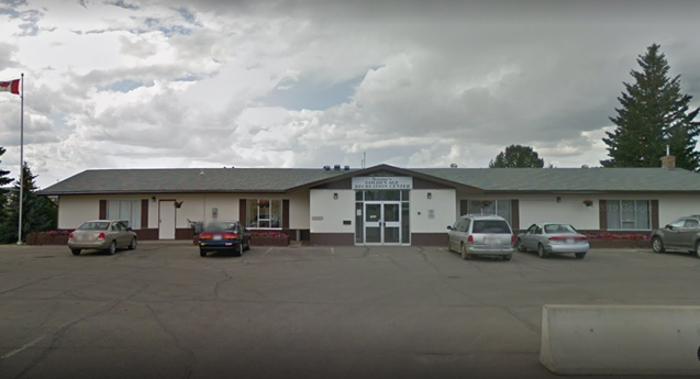 Golden Age Center Building in Grande Prairie, Alberta exterior photo of building