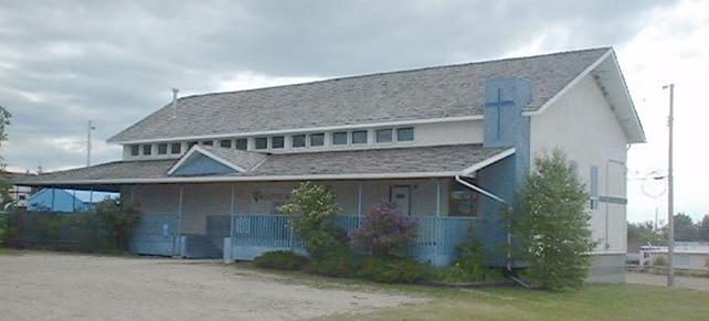 United Church Valleyview exterior of the building in Valleyview, Alberta