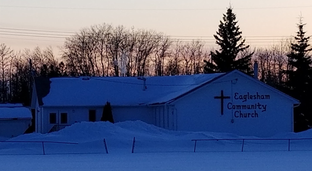 Eaglesham Community Church exterior of building