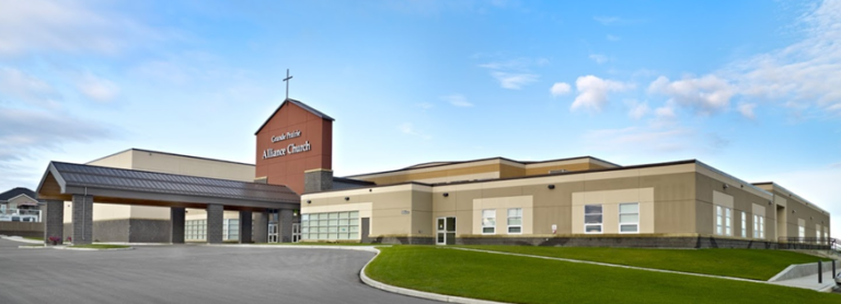 Grande Prairie Alliance Church, exterior of building located in Grande Prairie, Alberta