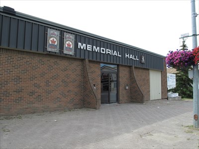 memorial hall building in valleyview Alberta