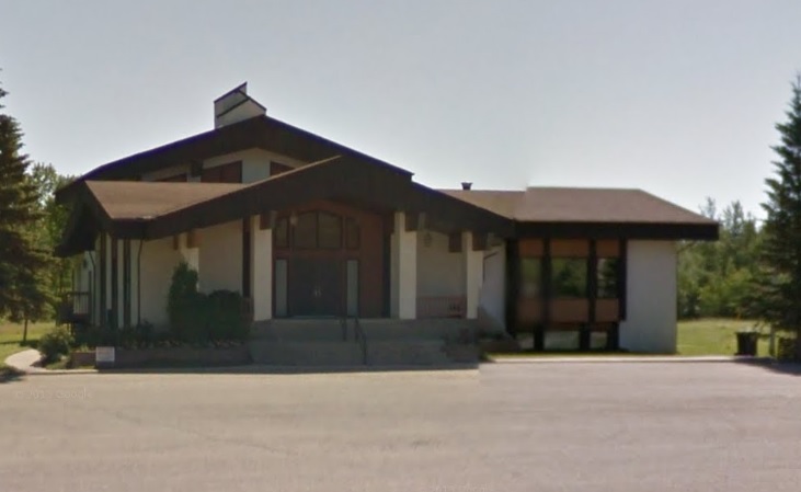 Seventh Day Adventist exterior of the church, located in Grande Prairie, Alberta