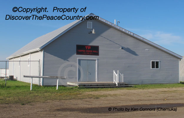 teepee creek hall Building in Teepee Creek Alberta