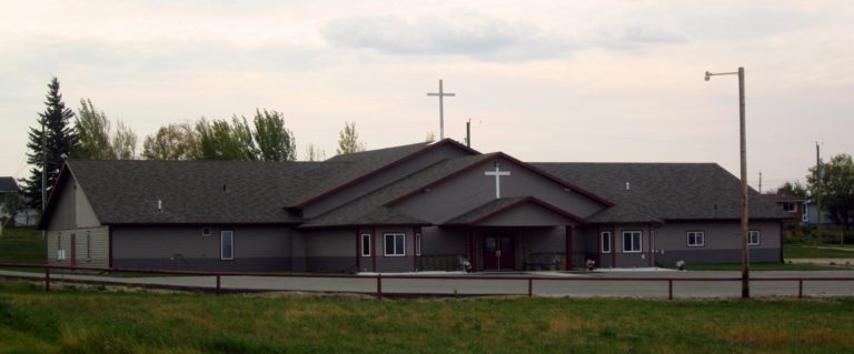 valleyview evangel pentecostal temple exterior of the building located in Valleyview, Alberta