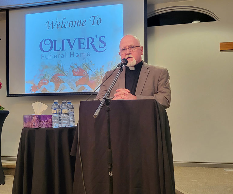 Oliver's Funeral Home Christmas Candlelight Service