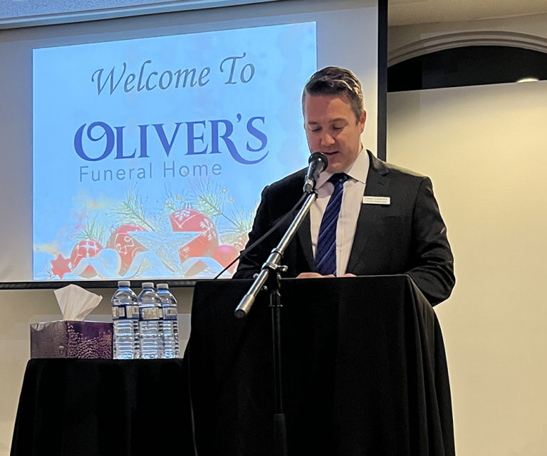 Oliver's Funeral Home Christmas Candlelight Service