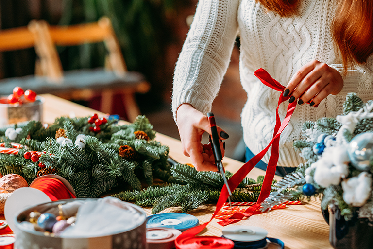 Christmas ornament memory craft